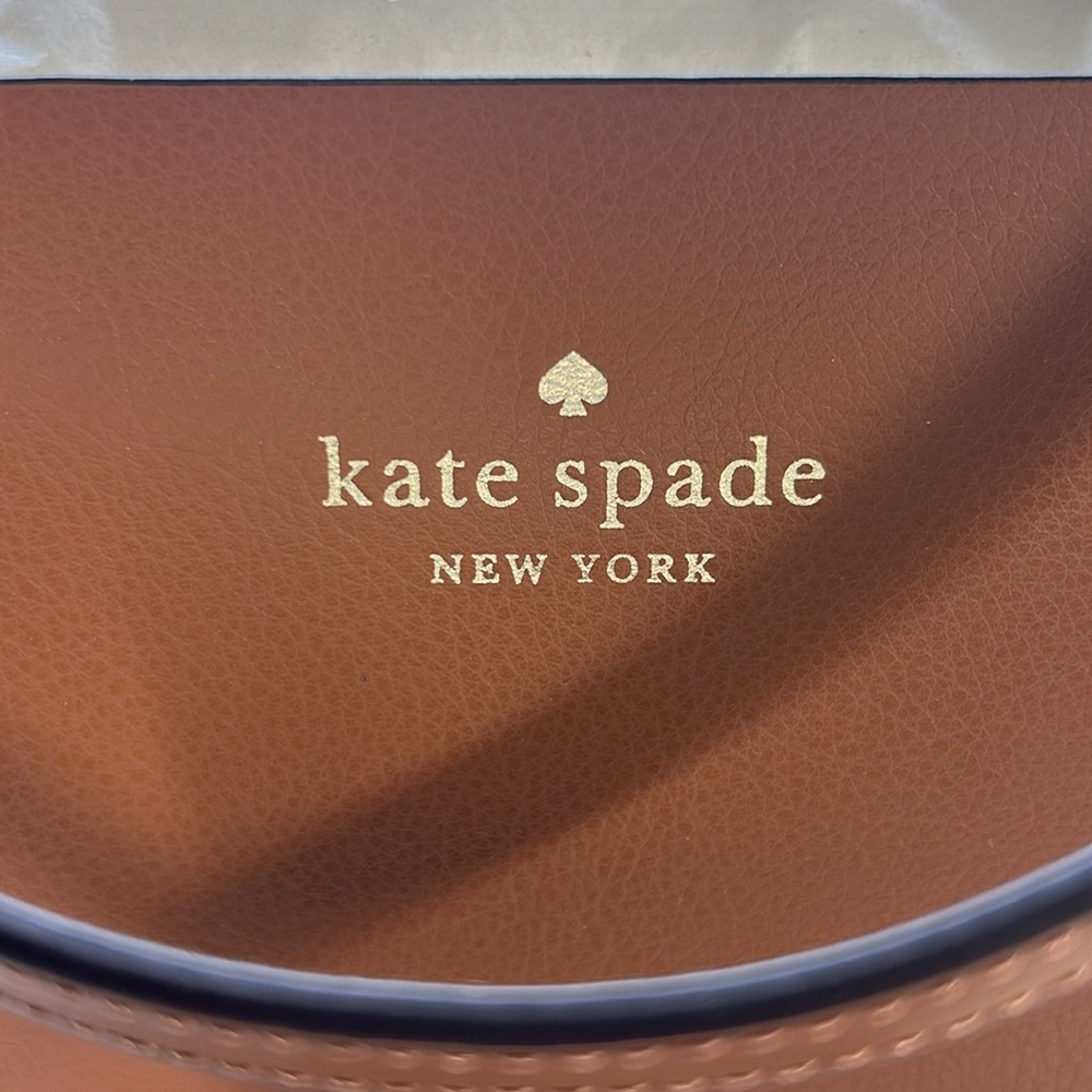 Kate Spade Brown and Cream Leather Reversible Tote in Warm Ginger - Picture 6 of 17